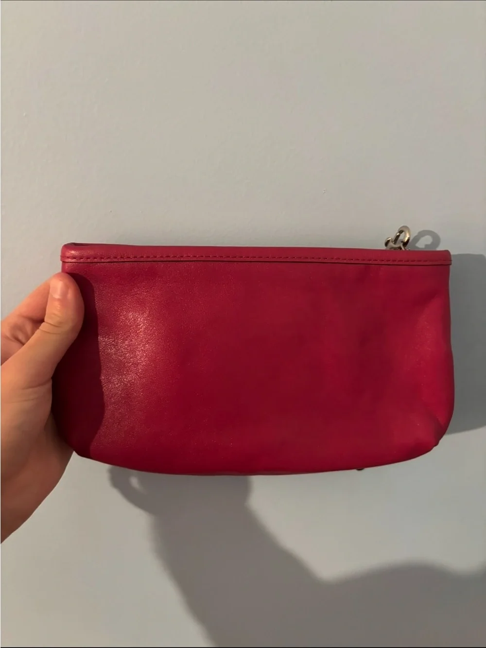 Coach Pink Wristlet Clutch